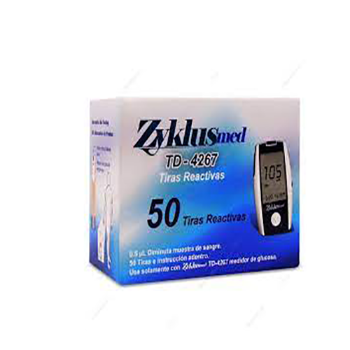 نوار تست قندخون زیکلاس مد TD-4267 نوار تست قندخون زیکلاس مد TD-4267