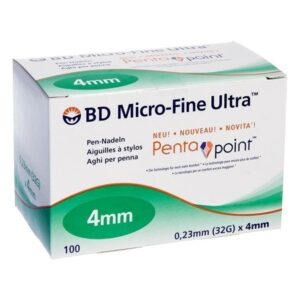 سوزن انسولین‌ بی دی 4mm BD